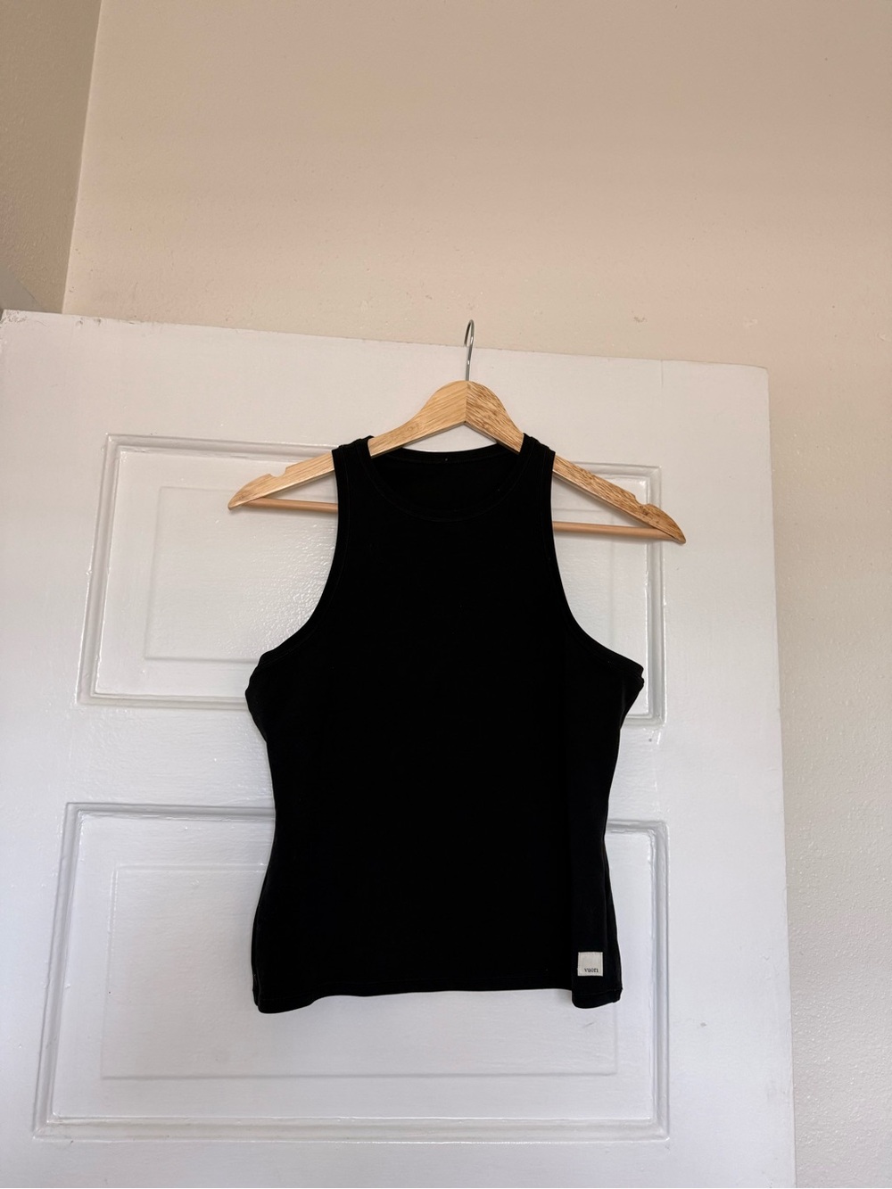 Vuori All the Feels Black Tank